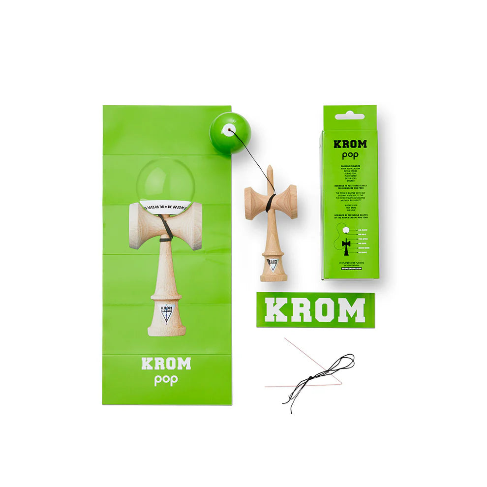 KENDAMA KROM POP LIME GREEN