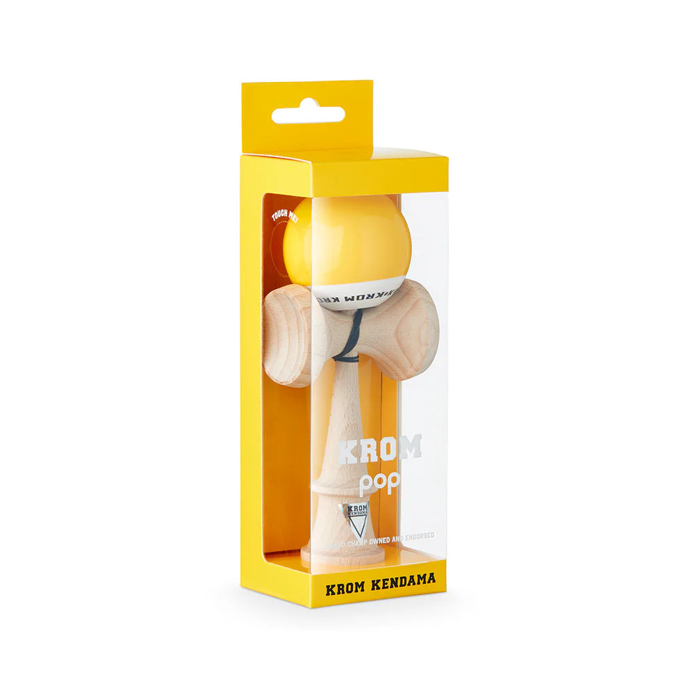 KENDAMA KORM POP LOL YELLOW